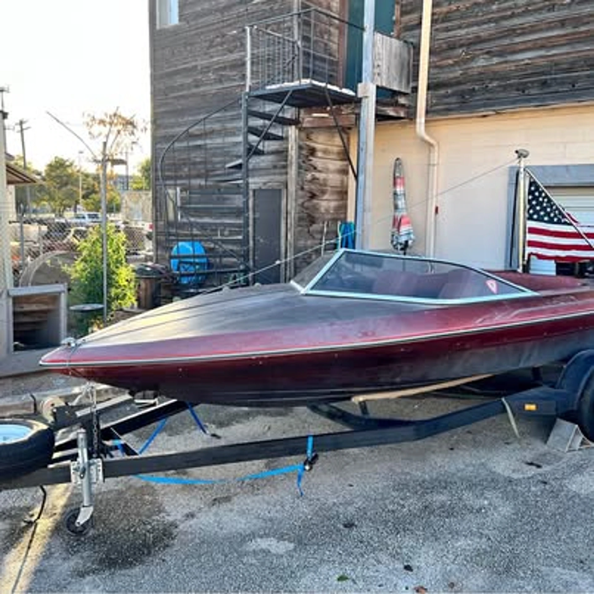 Vintage Baja 16 Runabout W/mercury 115 - 6 Cylinder 2-STROKE “tower Of Power” & Roadrunner Trailer